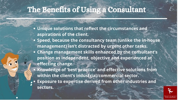 benefits of using consultants