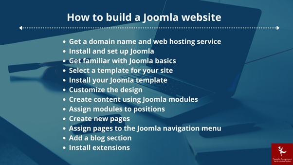 build a joomla website