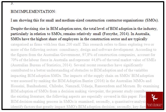 building information modelling assignment help assignment solution