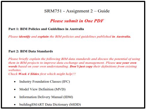 building information modelling assignment help assignment