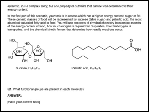 chemistry assignment