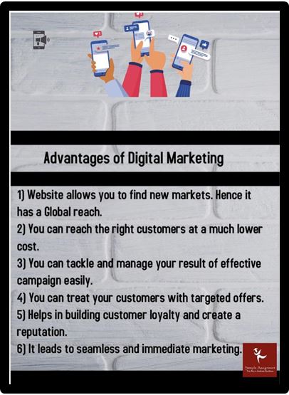 digital marketing homework help advantages