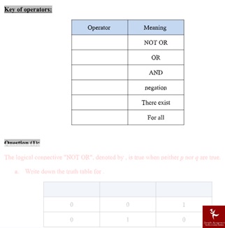 discrete mathematics assignment sample solution