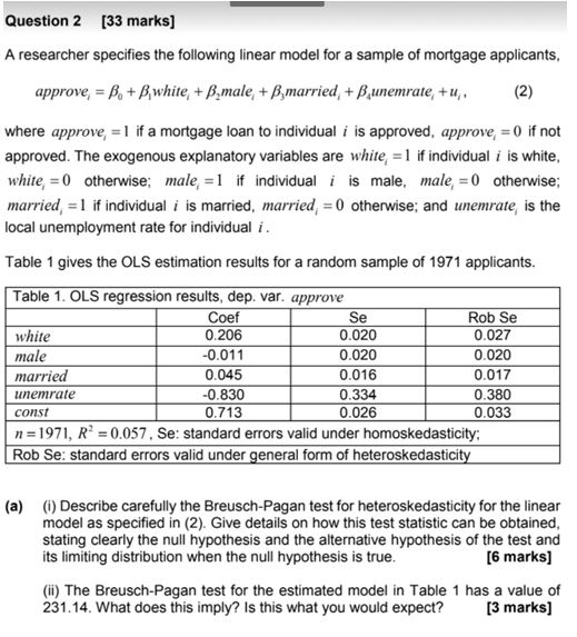 financial econometrics assignment help assignment question