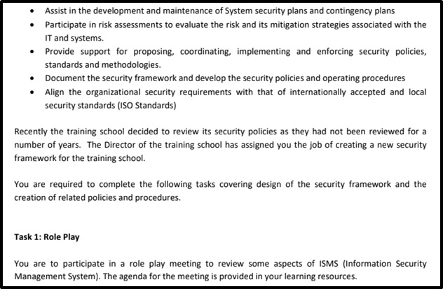 ict case study work assignment sample