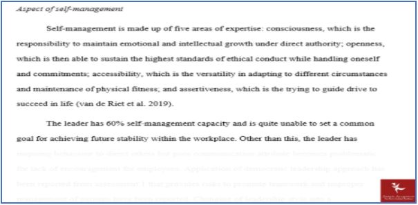 leadership in healthcare assessment answer sample