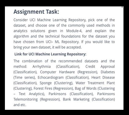 machine learning assignment help