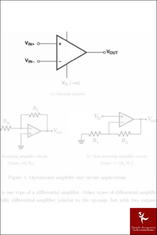 operational amplifiers assignment help sample solution