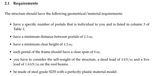 seismic design requirement