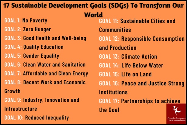 sustainable development goals assignment help