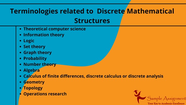 terminologies related to discreate mathematical structures