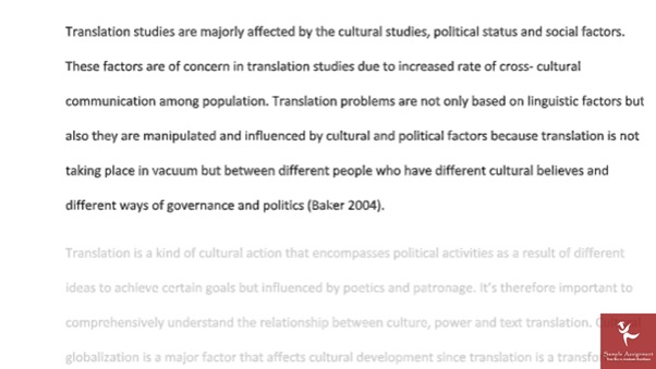 translation and interpreting studies sample