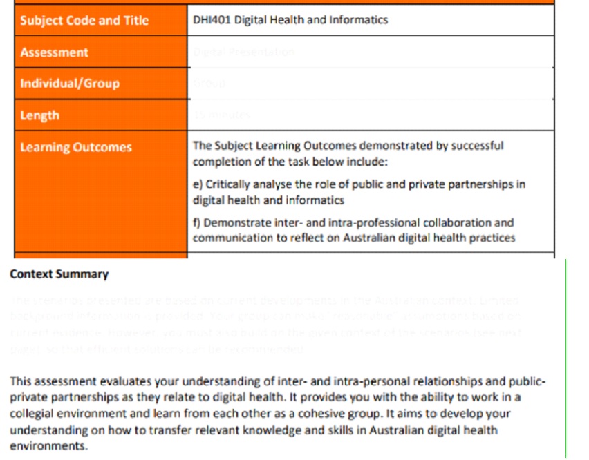 HEA10004 health foundations assignment health assignment sample