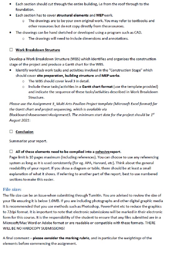 online ARBE1305 construction0 technology sequence assessment answer