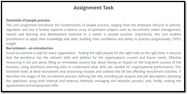 3co04 essentials of people practice assessment answer sample assignment