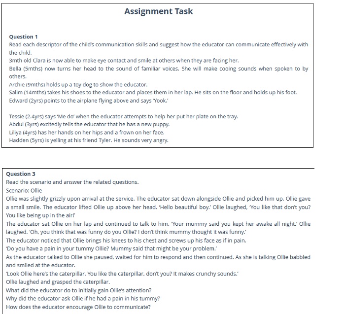 chcece007 develop positive and respectful relationships sample question php