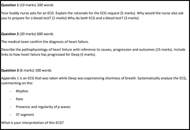 electrocardiogram assignment help assignment2