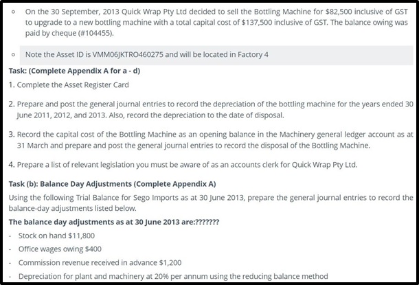 bsbfia401 prepare financial reports assessment answers assignment2