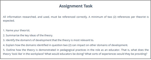 chcece018 nurture creativity in children assessment answers sample assignments