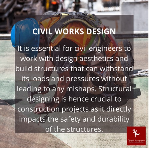 civil works design assignment help