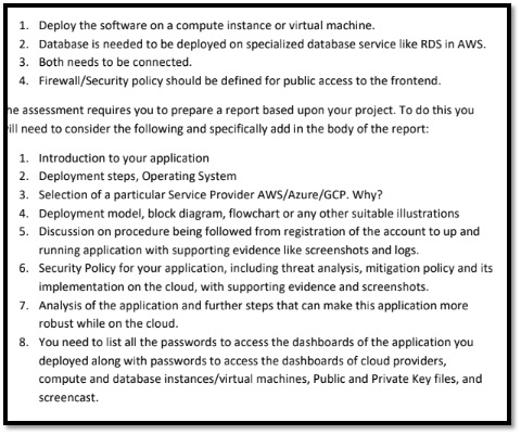 co7219 internet and cloud computing assessment answer sample assignment