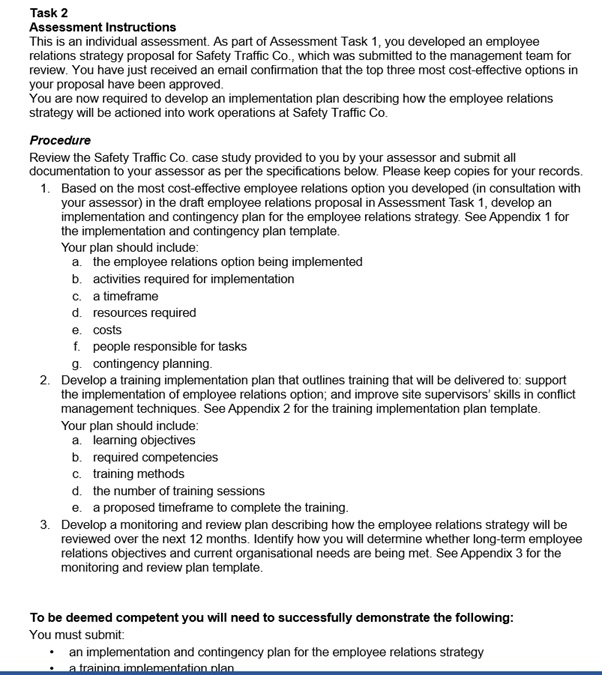 mgmt6036 assessment answers sample assignments