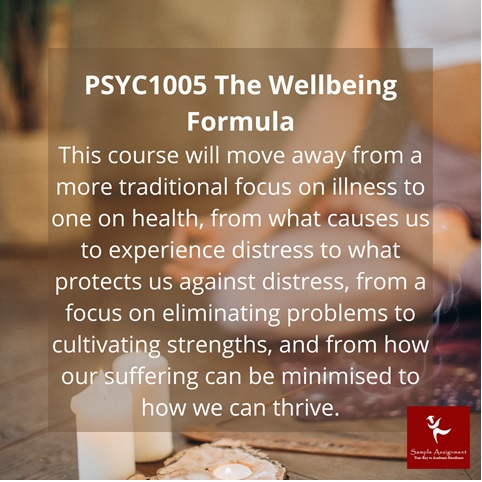 psyc1005 the wellbeing formula assessment answers