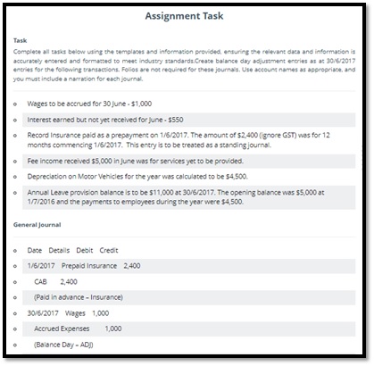 ACC403 income statement and balance sheet assessment answer sample assignment 1