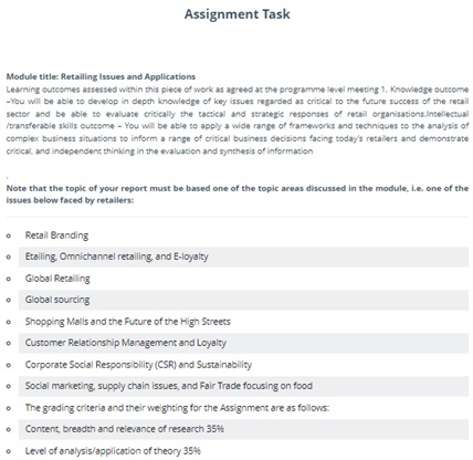 BUS020X619S assessment answers sample assignment 1