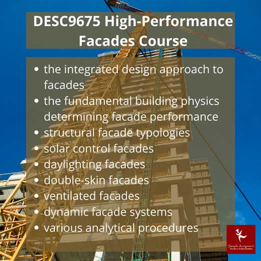 DESC9675 assessment answers