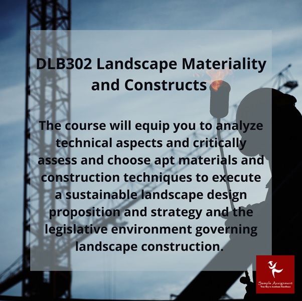 DLB302 landscape materiality and constructs assessment answers