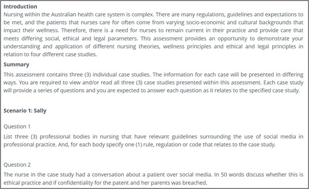 HLT 6400 assessment answer sample assignment