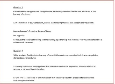 chcece026 assessment answer sample assignment php