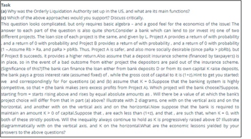 economics assignment help task