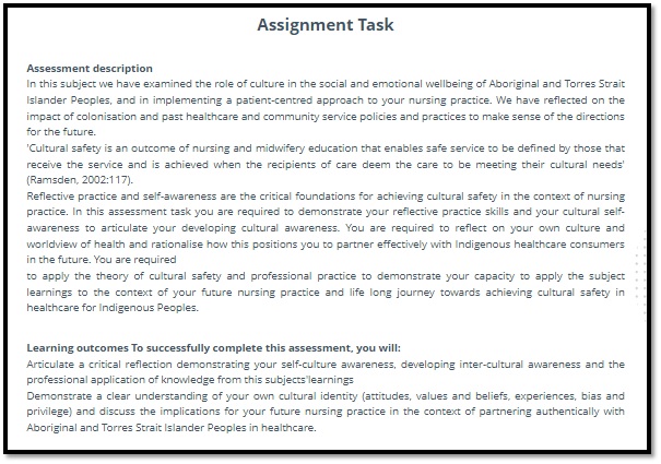 referral letter reflection assignment help sample assignment