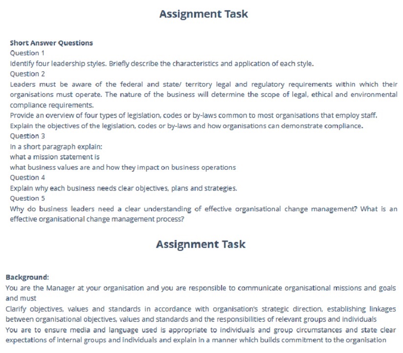 BSBMGT605 assessment answers sample assignment