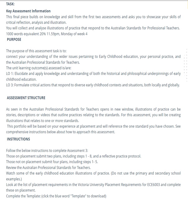 ECE6003 assessment answers sample assignment