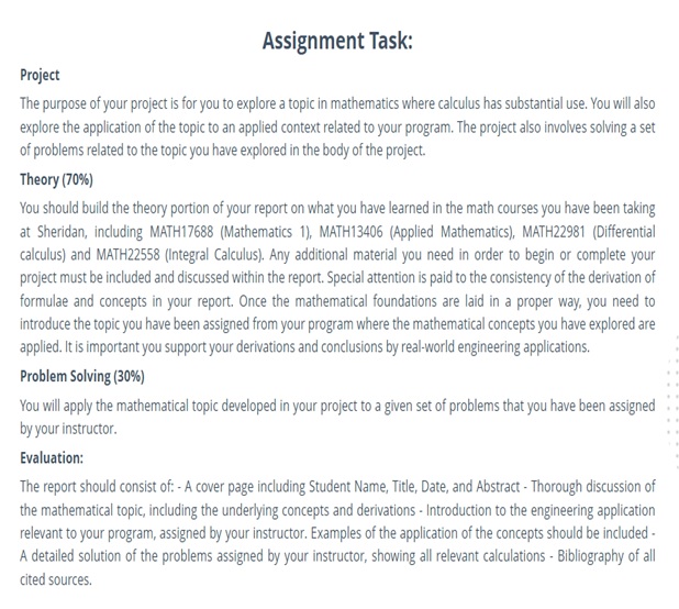 mathematical foundations assignment help sample assignment