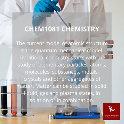 CHEM1081 Assessment Answers