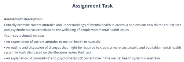 COU202A Assessment Answers 2