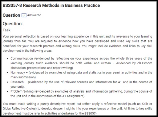 BSS057 3 Assessment Answers 2