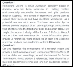 HC2022 Marketing Research assessment answers 2