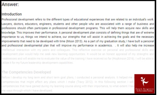 BUS1001 assessment answers2