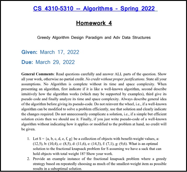 CS 4310 5310 assessment answers1