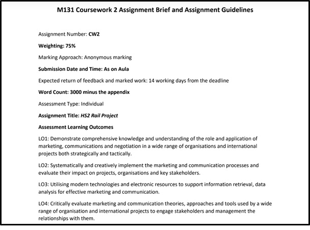 HS2 Rail Project Assessment Answers1