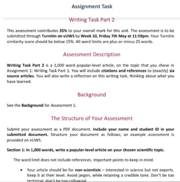 NATS1019 assessment answers1