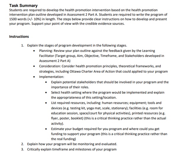 PUBH6206 Assessment Answers 2