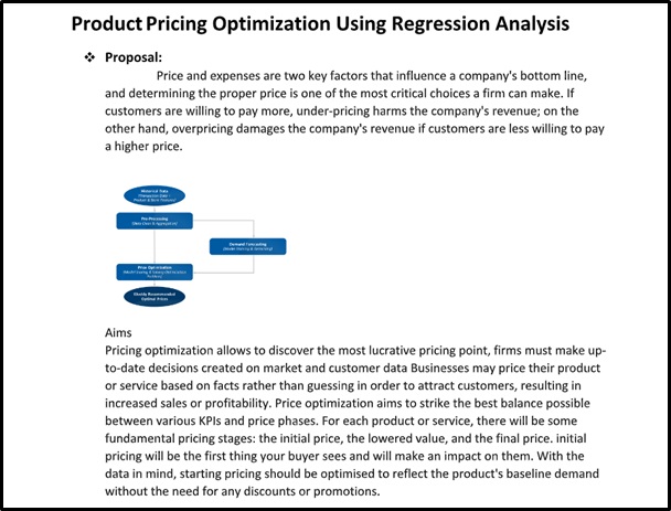 Product Pricing Optimization Using Regression Analysis Assignment Help1