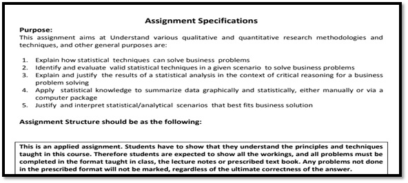 Quantitative Methods Assignment Help 2