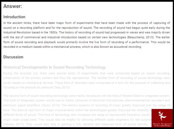 TECH2053 Assessment Answers 3